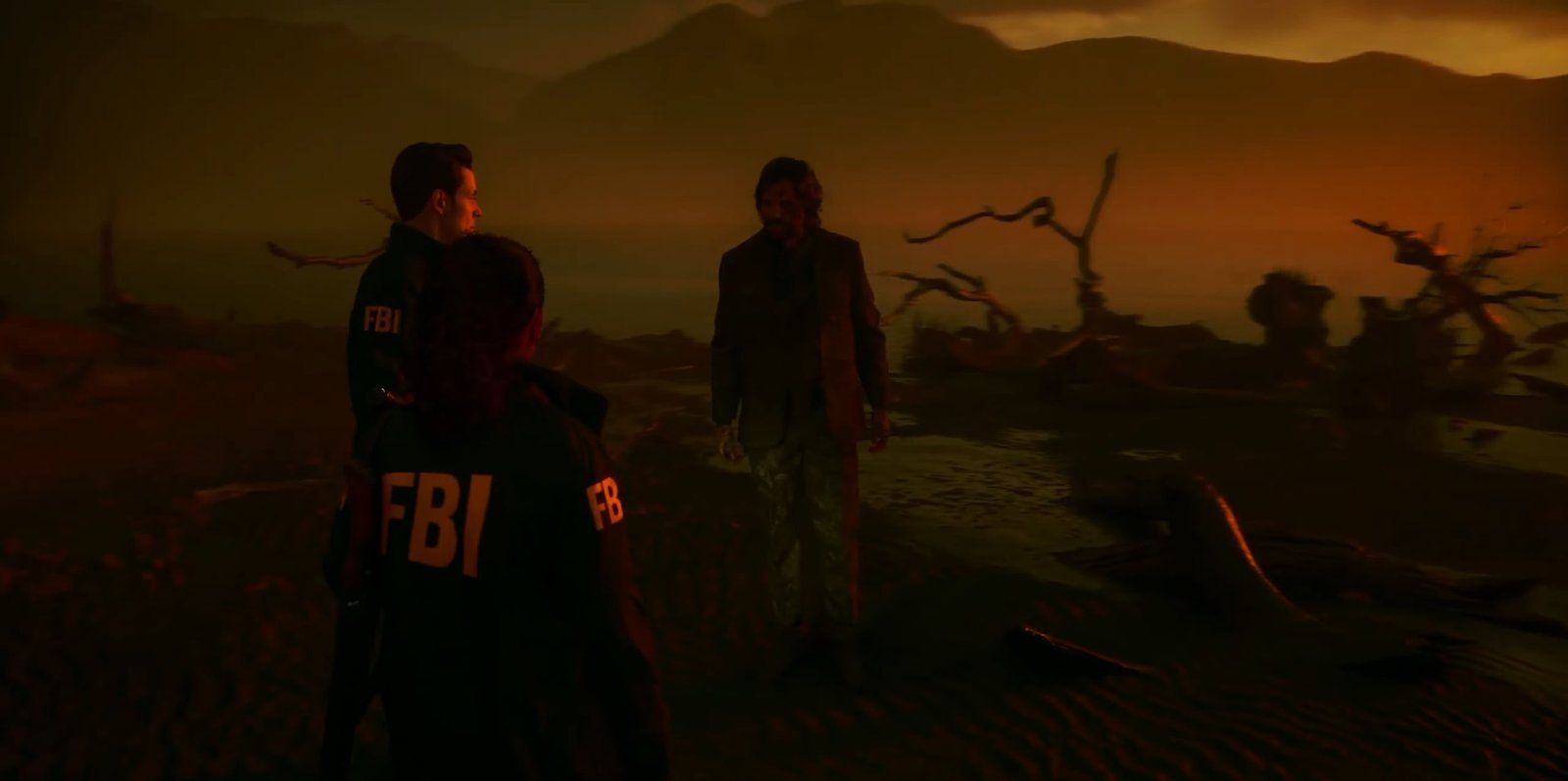 Investigate the Previously Flooded Area in Alan Wake 2
